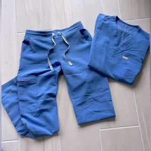 💙FIGS CEIL BLUE XXS BUNDLE💙